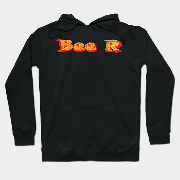 The Buzzed Bee and the Brewed BeerThe Buzzed Bee and the Brewed Beer Hoodie by K0tK0tu
